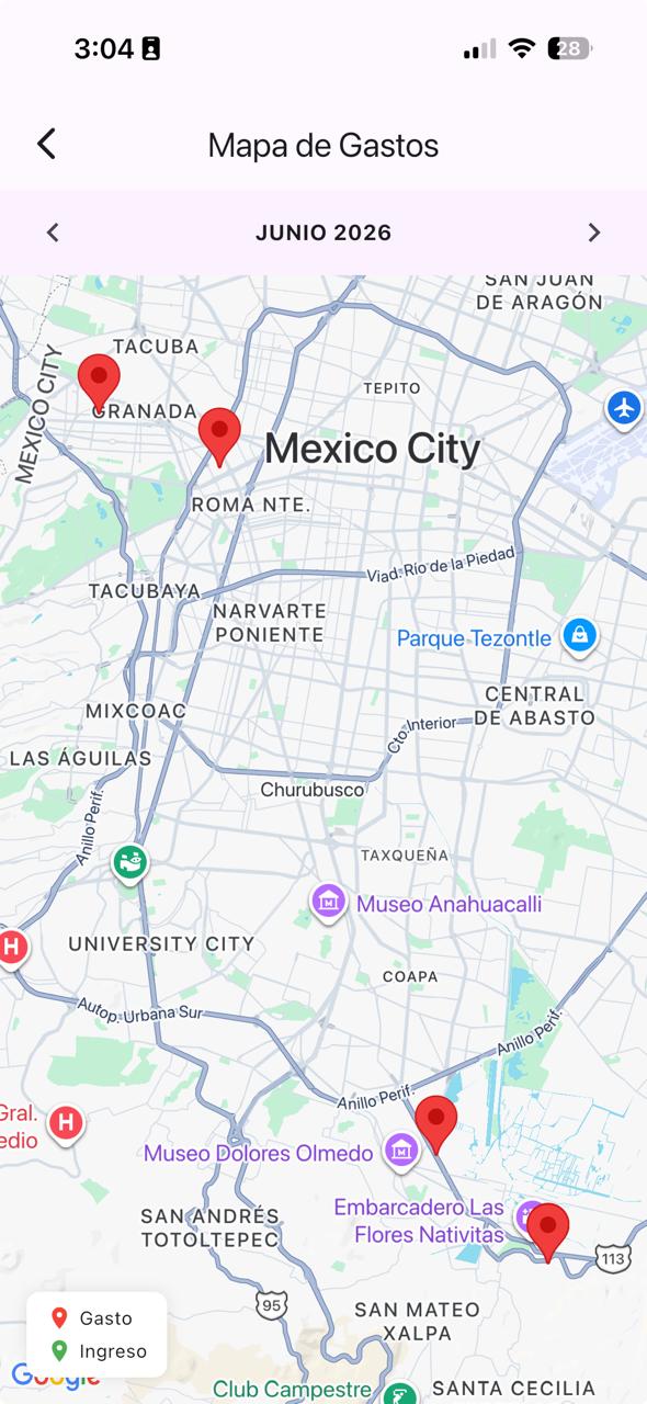 Reporte Ubicación
